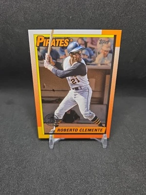 2025 Topps Series 1 Roberto Clemente 35th Anniversary Gold /50 - Image 1 of 3
