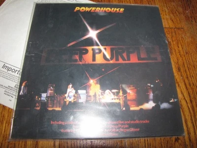 DEEP PURPLE - POWERHOUSE - IMPORT PURPLE / EMI RECORDS LP - Image 1 of 3