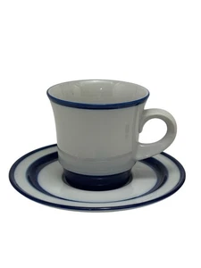 VTG Noritake Primastone Fjord Cup & Saucers Lot Of 8 Sets 16 Pieces 1970’s EUC - Picture 1 of 2