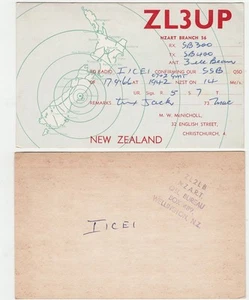 RADIOAMATORE - RADIO CARD - RADIO AMATEUR - NEW ZEALAND -29434- - Picture 1 of 1