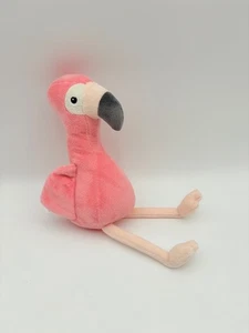 Peluche pupazzo H&M uccellino fenicottero rosa morbido amorevole asilo nido giocattolo scaffale sitter bambino 12" - Foto 1 di 10