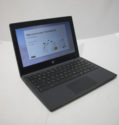 HP Chromebook 11.6" G8 1A762UT#ABA Celeron N4020 1.1GHz 4GB 32GB Wifi Gray - Image 1 of 4