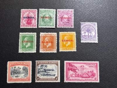 Марки Самоа GB 1897 - 1958 / MLH, MHOG, 1 NG / 4T442 - Изображение 1 из 3