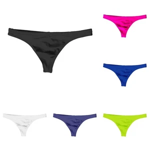 Comfortable and Stylish Men's Swim Thong Colors to Choose From - Picture 1 of 21