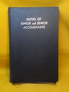 Duties of Junior and Senior Accountants Robert L Kane 1953 HC Supplement - Picture 1 of 9