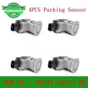 4PCS 89341-50011-B0 PDC Ultrasonic Parking Sensor For Lexus LS430 2001-2006 - Picture 1 of 5