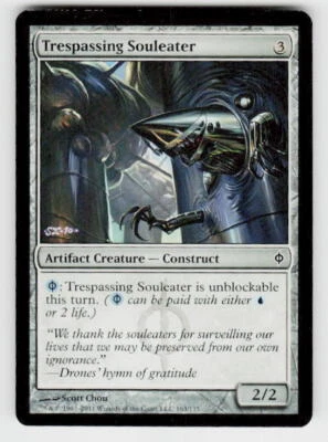 New Phyrexia #163 Trespassing Souleater - Image 1 of 2