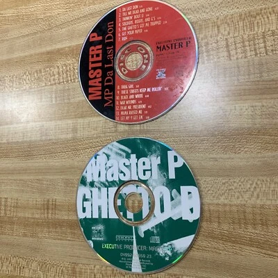 Master P MP Da Last Don And Ghetto D - Rap Hip Hop- 2 CDs Only - Used - Read - Image 1 of 4
