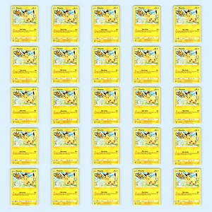 25x Pikachu Lot Pokemon Cards Collection Set Party Favors w/ Toploaders/Sleeves - Picture 1 of 9