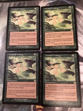 Words Of Wilding X4 Onslaught Ex Condition See Pics Front Back