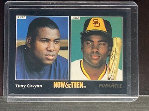 TONY GWYNN 1993 PINNACLE NOW & THEN BASEBALL CARD #289 NM-MT PADRES HOF