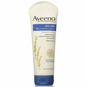 Aveeno Active Naturals Skin Relief 24 Hour Moisturizing Lotion 8 Ounce Pack of 3 - Picture 1 of 2