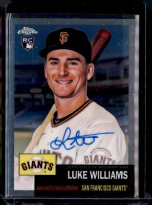 2022 Topps Chrome Platinum Anniversary #CPA-LWI Luke Williams RC Auto - Image 1 of 2