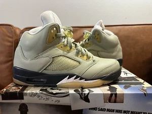 Taglia 10 - Jordan 5 JADE HORIZON 2022 INDOSSATO UNA VOLTA - Foto 1 di 7