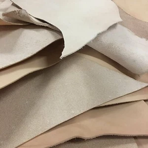 Vegetable Tanned Cowhide Leather Remnants and Scrap 2lbs - Picture 1 of 1