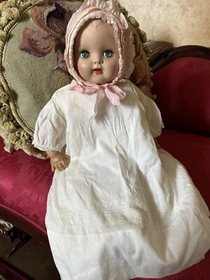 Vintage "AX" Madame Alexander, Composition, Body All Original Vintage Clothes - Image 1 of 4