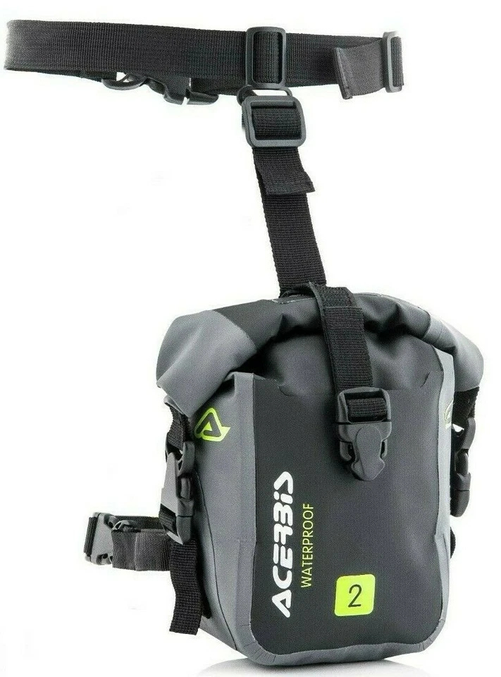 Acerbis 100% Waterproof Trip Leg Bag Luggage Motorcycle Adventure Enduro Waist - Image 1 of 1