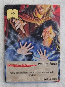 SPELLFIRE CCG Wall of Force 367 of 500 Fourth Edition 4th 1996 NM - Picture 1 of 6