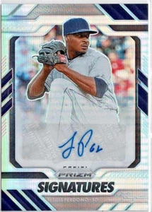 2020 Panini Prizm Luis Perdomo (Padres) Signatures Refractor Auto Card No. S-LP - Picture 1 of 2