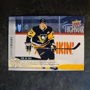 2020-21 Upper Deck Game Dated Moments #17 Sidney Crosby #ed/499 - Picture 1 of 2