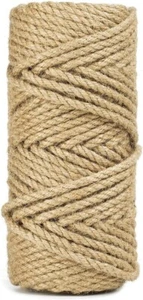 100 Feet 5mm Jute Twine, Heavy Duty Jute Rope, Natural Hemp Rope for DIY Arts - Picture 1 of 5
