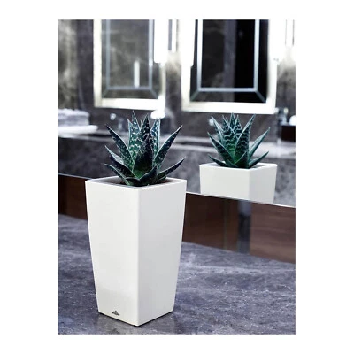 VASSO Kalika Vina Self Watering Flower Plant Pot Indoor Planter - Image 1 of 4