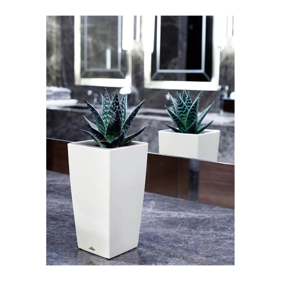 VASSO Kalika Vina Self Watering Flower Plant Pot Indoor Planter - Image 1 of 4