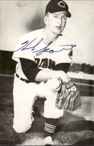 Herb Score Indians d. 2008 Signed 3x5 Repo Postcard 178788 - Picture 1 of 1