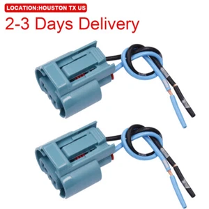 US Location 9005 HB3 Headlight Socket Connector Plug Female Adapter Harness - Picture 1 of 10