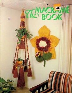 Macramé Weaving The Book Patterns Crafts - Picture 1 of 4
