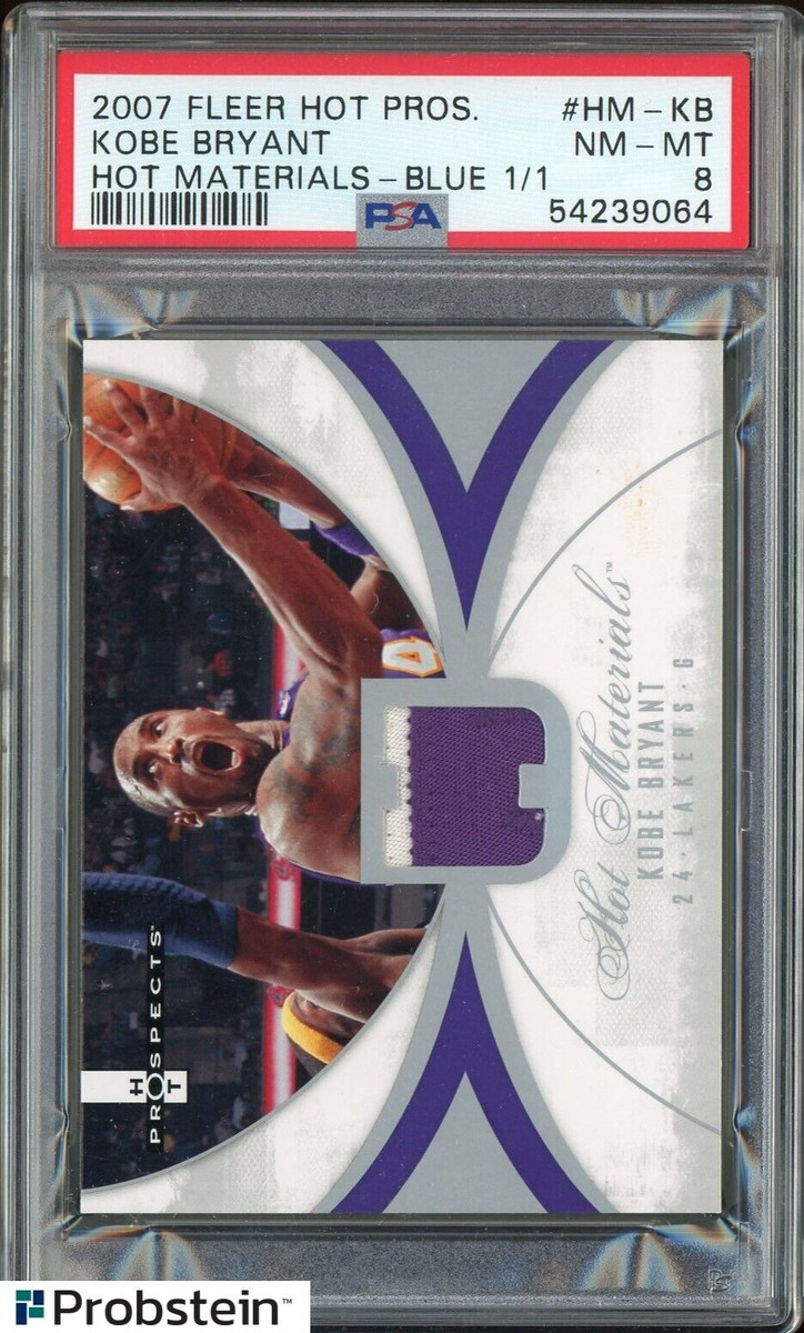 Fleer Kobe Bryant 8 Graded Basketball Sports Trading Cards 