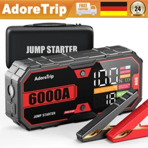 AdoreTrip 6000A Auto KFZ Starthilfe Jump Starter Ladegerät Booster Powerbank PKW - Bild 1 von 13