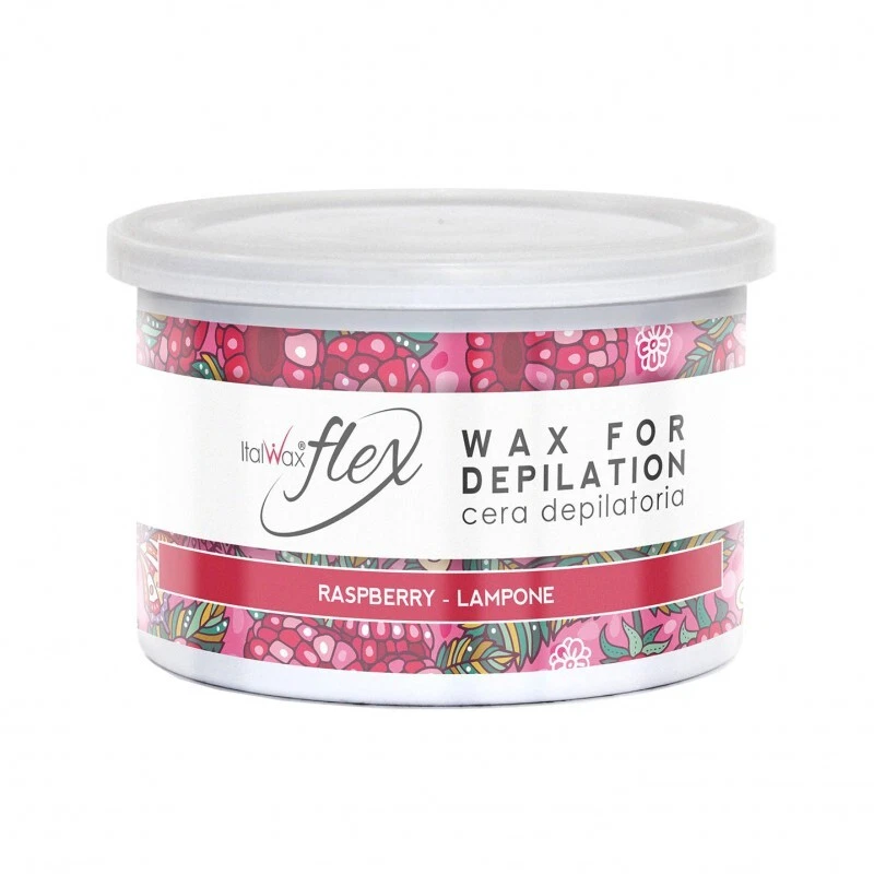 Italwax Flex Wax Raspberry Wax Tin 400ml 13.5oz - Image 1 of 1