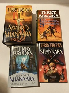 Terry Brooks 4 Assorted Shannara- Hardcover- READ - Picture 1 of 13