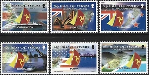 2000 Isle of Man Sg 901/906 BT Global Challenge Round the World Yacht Race MNH - Picture 1 of 2