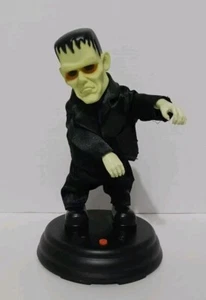 Animated Gemmy Grave Raver Dancing Frankenstein Ghoulie Works! 11" - Picture 1 of 9