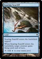 1x Soaring Seacliff - Foil NM, English MTG Zendikar