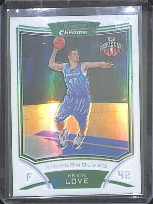 2008-09 Bowman cromo refractor novato #115 Kevin Love n.º 264 de 499 Foto 1 de 2