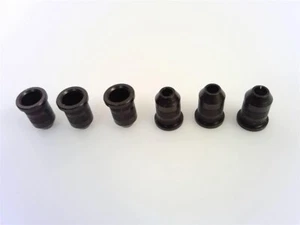 True Custom Shop® Black Body String Ferrules 6.5mm for Import Fender Tele Strat - Picture 1 of 3