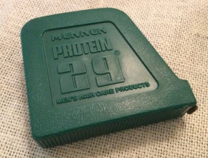 Measuring tape Mens hair care Mennen Protein 29 product advertising salon mancav - Picture 1 of 5