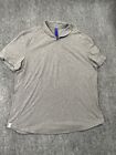 Kit And Ace Shirt Mens Extra Large Polo Zip Comfort Cotton Cashmere