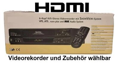 VHS Videorecorder HDMI UNBENUTZT RARITÄT 1Jahr Garantie Videorekorder - Bild 1 von 2