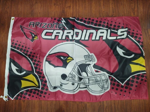 Arizona Cardinals 3x5 Flag. US seller. Free shipping within the US Cover
