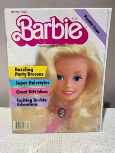 VINTAGE BARBIE MAGAZINE FOR GIRLS FALL 1984 COMPLETE W/ MATTEL TOY GUIDE INSERT - Bild 1 von 2