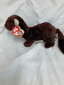 Ty Beanie Baby💜RUNNER The Ferret 7.5" New MWMT'S - Picture 1 of 1