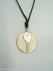Pendant With Key Yale Silver 925 - Crew - Bild 1 von 3