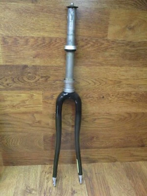 SPECIALIZED CARBON ZERTZ THREADLESS 1 1/8" x 10 1/2" 700C ROAD BIKE FORK 100x9qr - Image 1 of 4