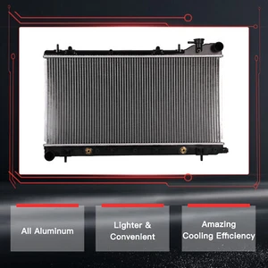 For 1999-2001 Subaru Impreza Forester 2.2L 2.5L H4 CU2402 Aluminum Radiator - Picture 1 of 8
