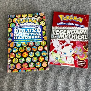 Paquete de libros Pokémon: Guía para legendarios y míticos manuales esenciales de lujo - Imagen 1 de 18