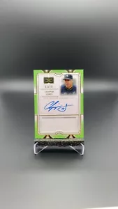 2024 Topps Definitive Chipper Jones Patch Autograph Relic 03/10 #726S - Picture 1 of 2